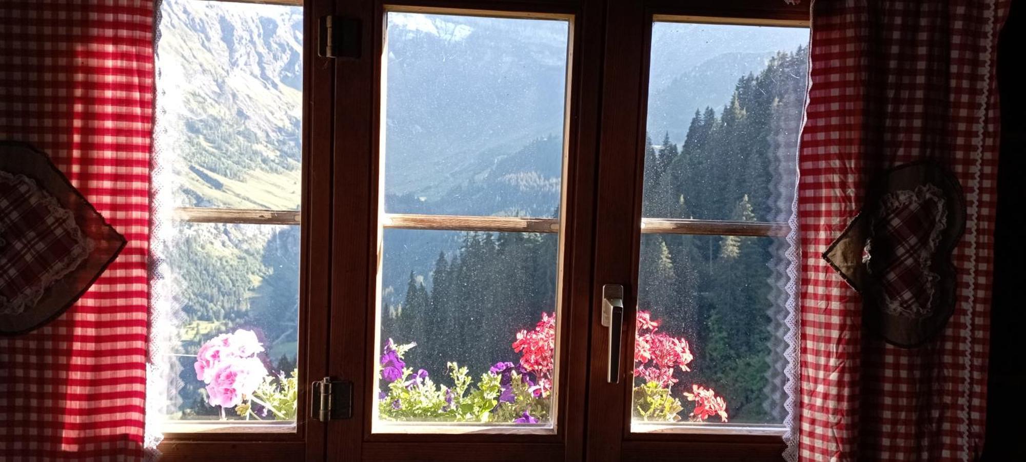 Desalpes Apartment Saxeten Bagian luar foto